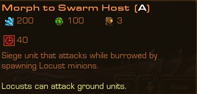 swarm host info
